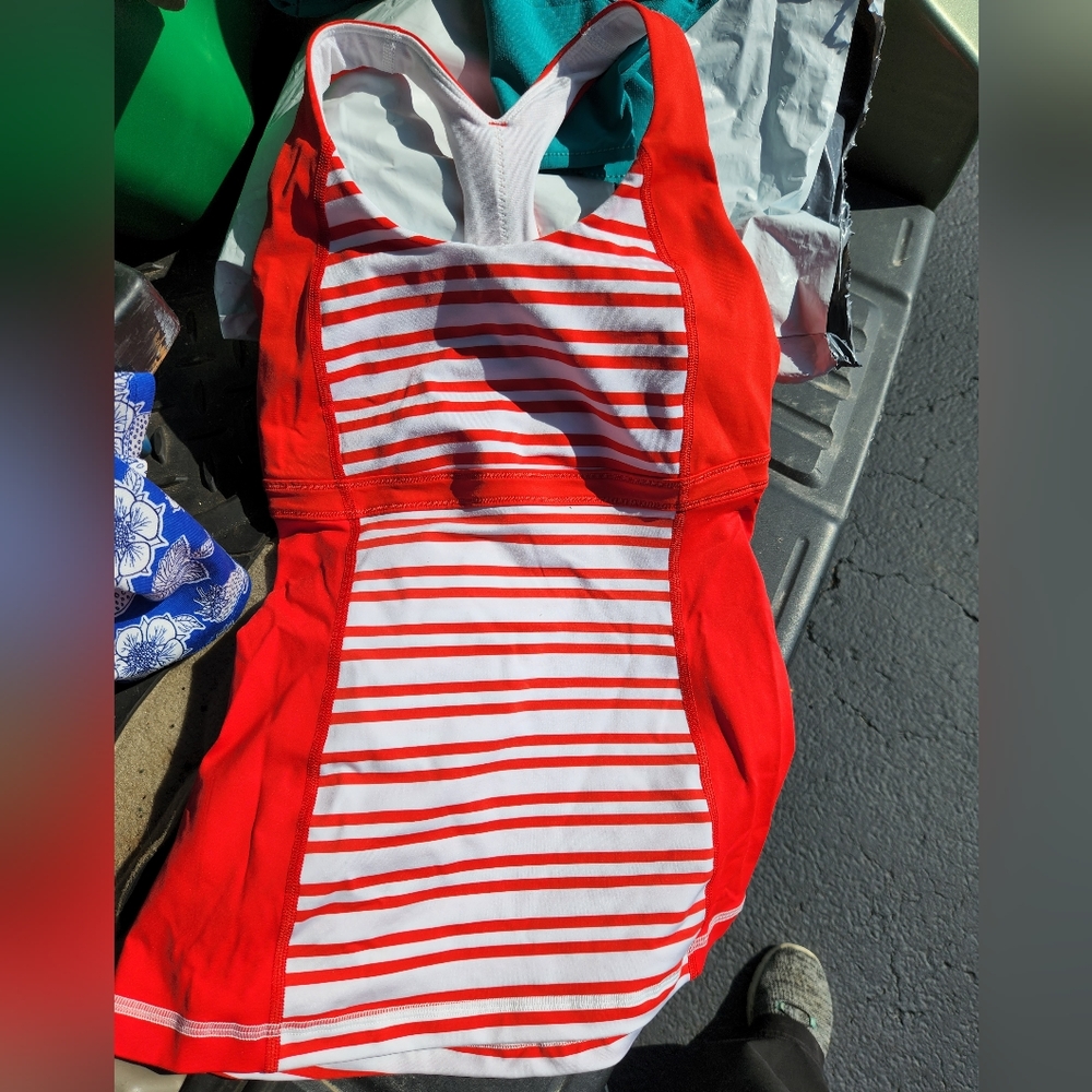 Lululemon Striped Tank Top